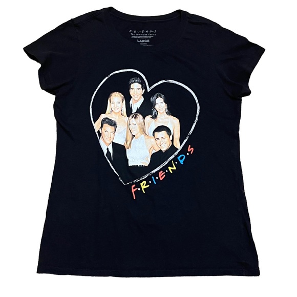 F•R•I•E•N•D•S The Television Series Short Sleeve Tee, Black | L - Picture 4 of 8